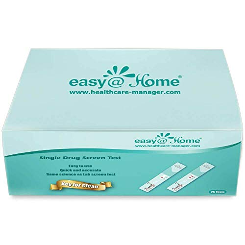 25 Pack Easy@home Marijuana (thc) Single Panel Drug Tests Kit - #EDTH-114…