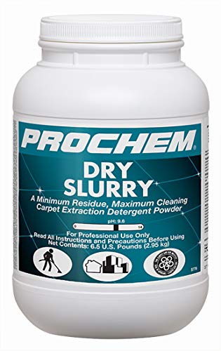 Prochem S776-1m Dry Slurry Professional Carpet Cleaning Concentrate (Powder), Maximum Cleaning, Minimum Residue, Truckmount or Portable Extraction 1-6 lb Jar, 6 lb jar