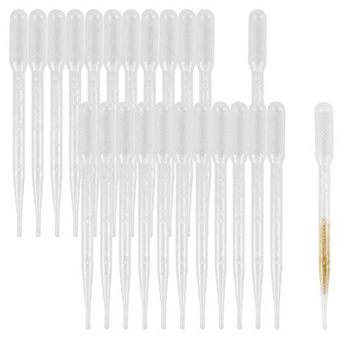 300 Pack 3ML Plastic Transfer Pipettes Eye Dropper