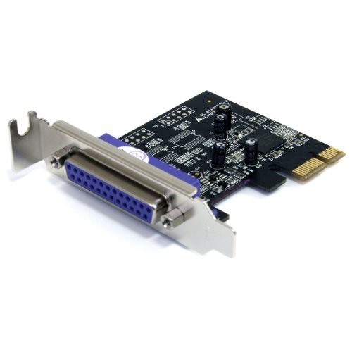 StarTech.com 1 Port PCI Express Low Profile Parallel Adapter Card - SPP/EPP/ECP Parallel Card (PEX1PLP)