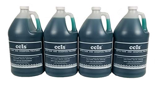 ccls 4 GALLONS/CASE Septic Tank Bacteria ADDITIVE