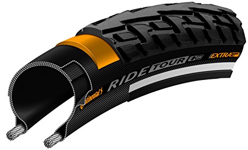 Continental Ride Tour City/Trekking Bicycle Tire, 26x1.75