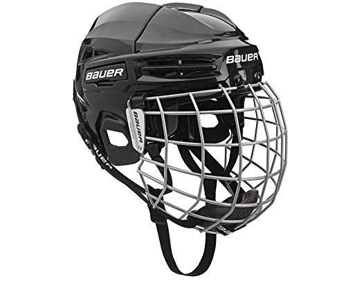 Bauer Ims 5.0 Ii Hockey Helmet/Mask Combo Black M