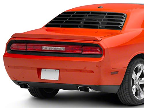 MP Concepts Rear Window Louvers for Dodge Challenger 2008-2020