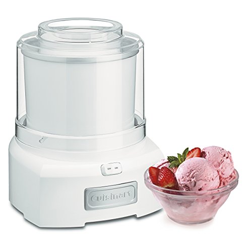 Cuisinart 1.5 Quart Frozen Yogurt Ice cream maker, Qt, White