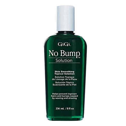 GiGi No Bump Skin Smoothing Topical Solution for after shaving, waxing or laser hair removal treatment 8 oz