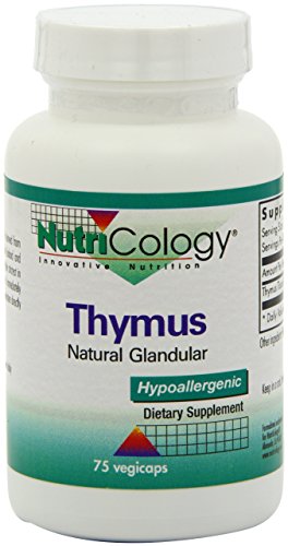 NutriCology Thymus 75 Vegicaps