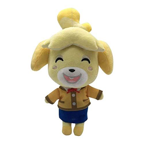 Animal Crossing New Plush Figure Doll Stuffed Animal Toy Gift 8 inches (Isabelle)