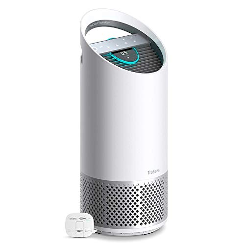 TruSens Air Purifier | 360 HEPA Filtration with Dupont Filter | UV-C Light | Dual Airflow for Full Coverage (Medium)