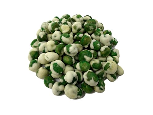 NUTS U.S. - Wasabi Coated Green Peas, Crunchy & Spicy in Resealable Bag (3 LBS)