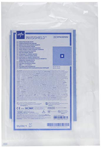 Medline DYNJSD1092 Minor Procedure Surgical Drape with Circular Aperture (Pack of 25)