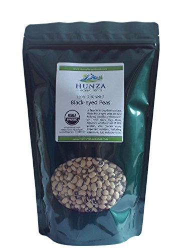 Hunza Organic Black-eyed Peas / Cowpeas (2 lbs)