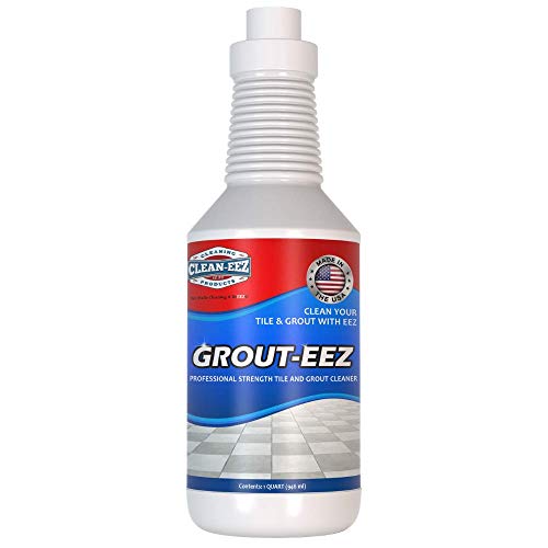 IT JUST WORKS! Grout-Eez Super Heavy-Duty Grout Cleaner. Easy and Safe To Use. Destroys Dirt and Grime With Ease. Even Safe For Colored Grout. Clean-eez