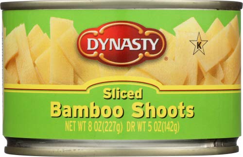 Dynasty Sliced Bamboo Shoots, 8 oz (Pack of 4)