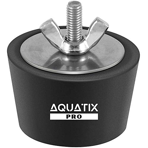 Aquatix Pro Pool Winterizing Plug Premium 1.5' to 2' Swimming Pool Winter Expansion Plugs with SS Screw, Stainless Steel Bolts, Heavy Duty Rubber, Protect Your Equipment Today!