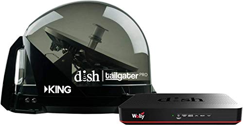 RV Wholesale Direct Dish Bundle DTP4900 Tailgater PRO Premium Satellite TV Antenna w/Wally Receiver