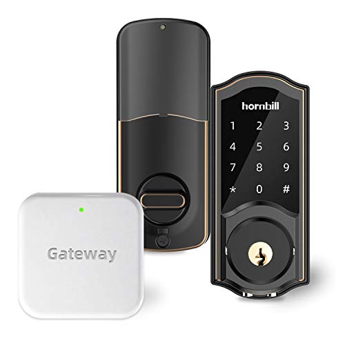 [2020 Newest Version] Keyless Entry Door Lock Deadbolt, Smart Lock Front Door, Electronic Door Locks with Keypads, Digital Auto Lock Bluetooth Smart Door Locks for Homes Bedroom