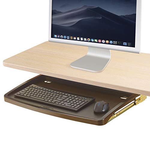 Kensington Under-desk Comfort Keyboard Drawer with SmartFit System (K60004US),Black