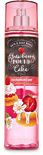 Bath and Body Works Body Care Fall 2020 - Strawberry Pound Cake Fine Fragrance Mist - Full Size 8 fl oz