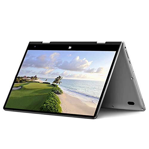 BMAX 2 in 1 Convertible Laptop, 11.6' FHD Touchscreen, 8GB DDR4 RAM, 256GB SATA SSD, Intel Quad-Core Celeron N4120, Expandable 1TB SSD, Windows 10, Type-C, HDMI, All-Metal Body