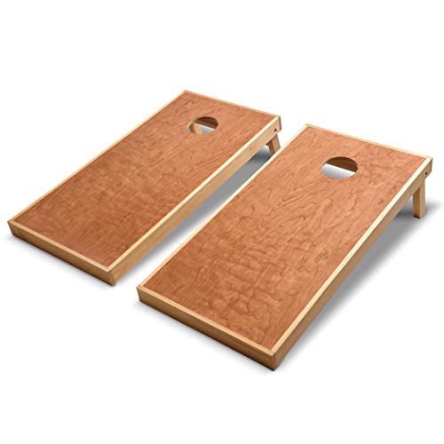 GoSports 4’x2’ Pro Grade Cornhole Boards Set | Full Regulation Size Premium Bean Bag Toss Boards