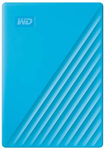 WD 4TB My Passport Portable External Hard Drive, Blue - WDBPKJ0040BBL-WESN