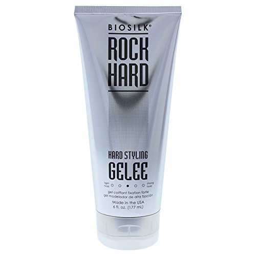 Biosilk Rock Hard Hair Styling Gelee 6 oz
