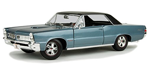 Maisto 31885 1965 Pontiac GTO Hurst Blue 1/18 Diecast Model Car