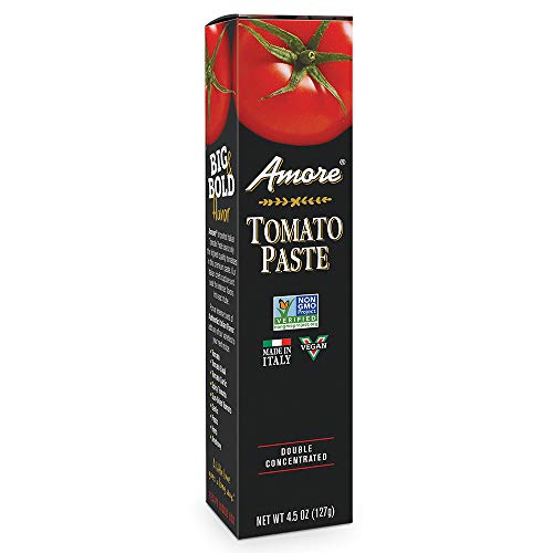 Amore Tomato Paste, 4.5 Ounce Tubes, Pack of 12 (21323I)