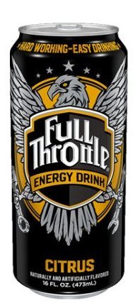 8 Pack - Full Throttle Energy Drink - Citrus - 16 Ounce