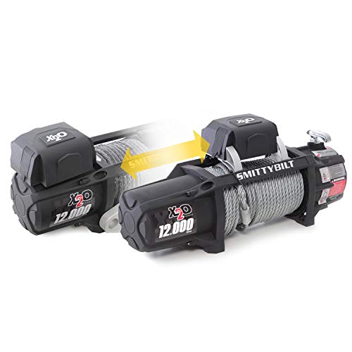 Smittybilt X2O COMP - Waterproof Synthetic Rope Winch - 12,000 lb. Load Capacity
