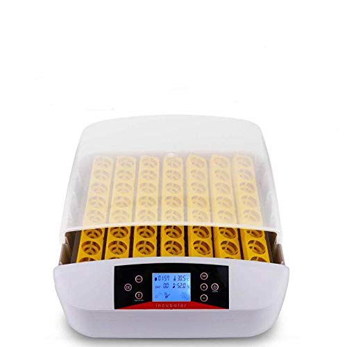 Hatching Egg Incubator, Digital Automatic 56 Eggs Incubator Turning Poultry Hatcher Machine with Temperature Control, General Purpose Incubators for Hatching Chicken Duck Goose Quail Eggs Xuliyme