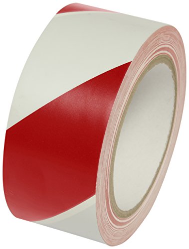 INCOM Manufacturing: Hazard Warning Conformable Tape, 2' x 54', Red/White