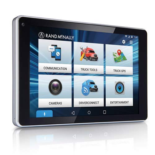 Rand McNally - OverDryve 7 Pro Truck Navigation with 7' Display, Bluetooth, SiriusXM, and Free Lifetime Maps