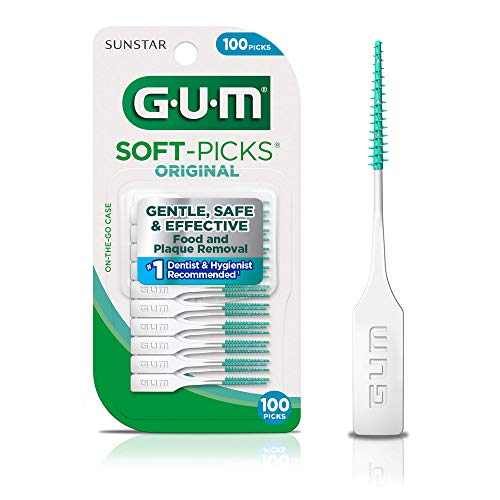GUM Soft-Picks Original Dental Picks, 100 Count