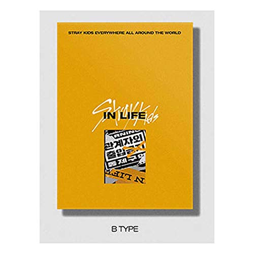 STRAY KIDS [IN生 / IN LIFE] 1st Repackage Album STANDARD B Ver. 1ea CD+72p Photo Book+2ea Photo Card+1ea Post Card+TRACKING CODE K-POP SEALED (Incl. IDOLPARK Gift : Special Photocard Set)