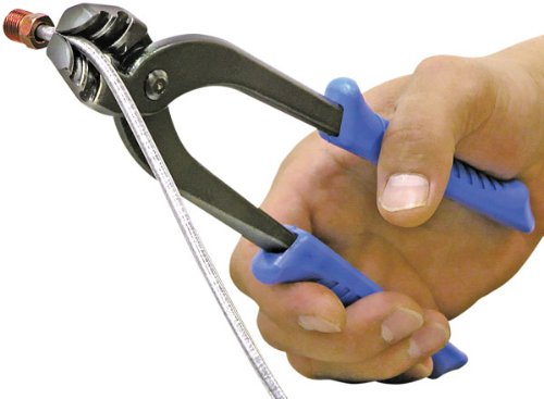 Eastwood Brake Line Forming Bending Tool Pliers Tube Lines Bender Fuel with Comfort-Grip Vinyl Handles