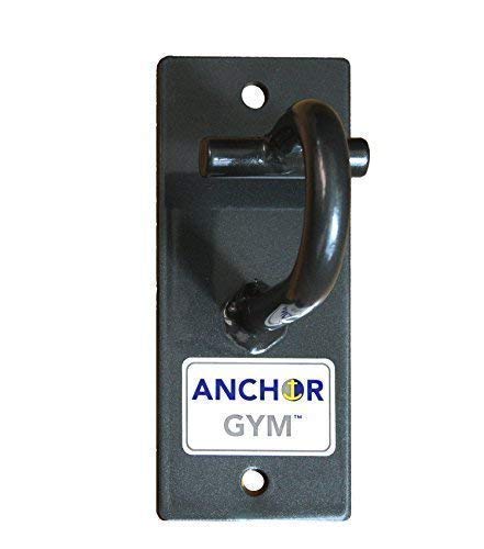 Anchor Gym H1 Workout Wall Mount Strap Anchor | Wall, Ceiling Mounted Hook Exercise Station for Bodyweight Straps, Resistance Bands, Strength Training, Yoga, Home Gym - (Wood Screws Included)