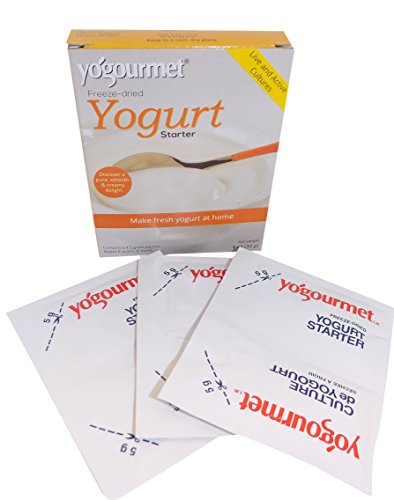 Yogourmet Freeze Dried Yogurt Starter, 1 ounce box (Pack of 3) (Packaging May Vary)