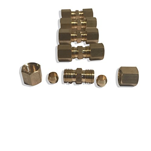 ASD 3/16 OD Compression Fittings/Unions (Pack of 5)