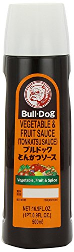 Tonkatsu Sauce (Vegetable and Fruit Sauce) - 16.9oz by Bull-Dog.