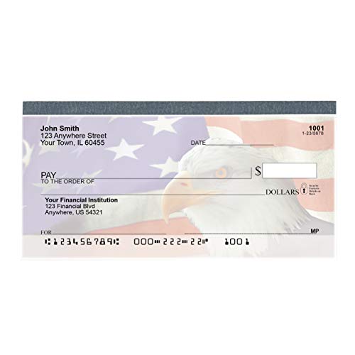 Soaring Over America Top Tear Value Priced Personal Checks (1 Box of Singles, Qty. 125)