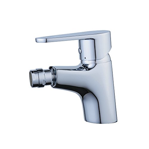 Beelee BL6787 Bath Bidet Faucet Single Hole with Metal Lever Handle
