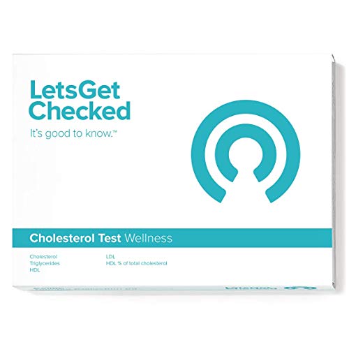 Home Cholesterol (Triglycerides, HDL, LDL) Test Kit for Preventative Care (for Those with Risk Factors or Heart Disease Family History) | Accurate Testing | Results in Days | by Lets Get Checked