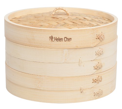 Helen Chen's Asian Kitchen 10' Bamboo Steamer Basket