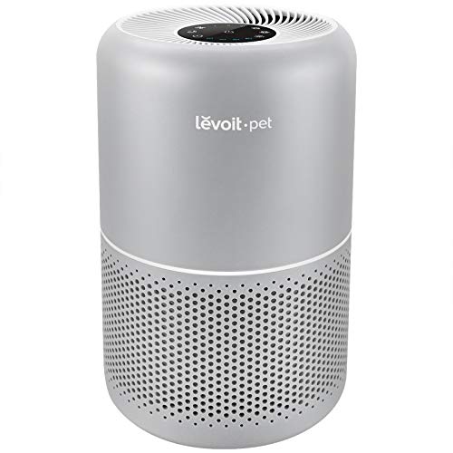 LEVOIT Air Purifiers for Home Allergies and Pets Hair, H13 True HEPA Filter for Bedroom, 24db Filtration System with ARC Formula, Remove 99.97% Odors Smoke Dust Mold Pollen, Core P350, Gray