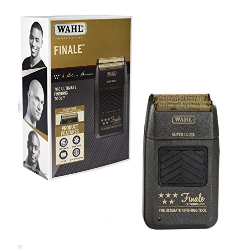 Wahl Professional 5 Star Series Finale Finishing Tool #8164 - Great for Professional Stylists and Barbers - Super Close - Black