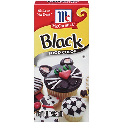 McCormick Black Food Color, 1 Fl. Oz (Pack of 1)