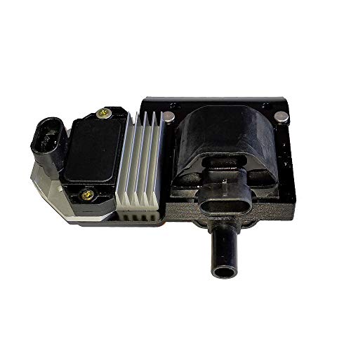 Ignition Coil with Control Module ICM Compatible With 1996-2007 Blazer C/K 1500 2500 3500 Camaro Corvette Firebird S10 Pickup Sierra Silverado Suburban Tahoe Yukon Vortec V6 4.3L V8 5.0L 5.7L 7.4L