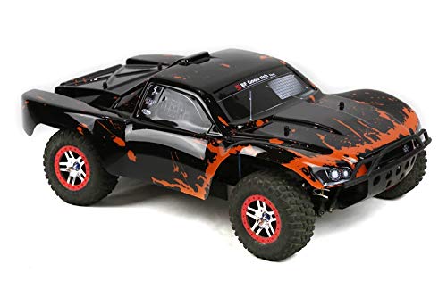SummitLink Compatible Custom Body Muddy Orange Over Black Replacement for 1/10 Scale RC Car or Truck (Truck not Included) SS-BR-01